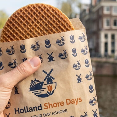 Traditional Dutch stroopwafels and local food specialities — a guide to Dutch food and drink for cruise passengers visiting the Netherlands
