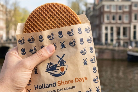 Traditional Dutch stroopwafels and local food specialities — a guide to Dutch food and drink for cruise passengers visiting the Netherlands